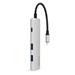 iStores by EPICO USB Type-C HUB 4K HDMI - silver/black 9915112100059