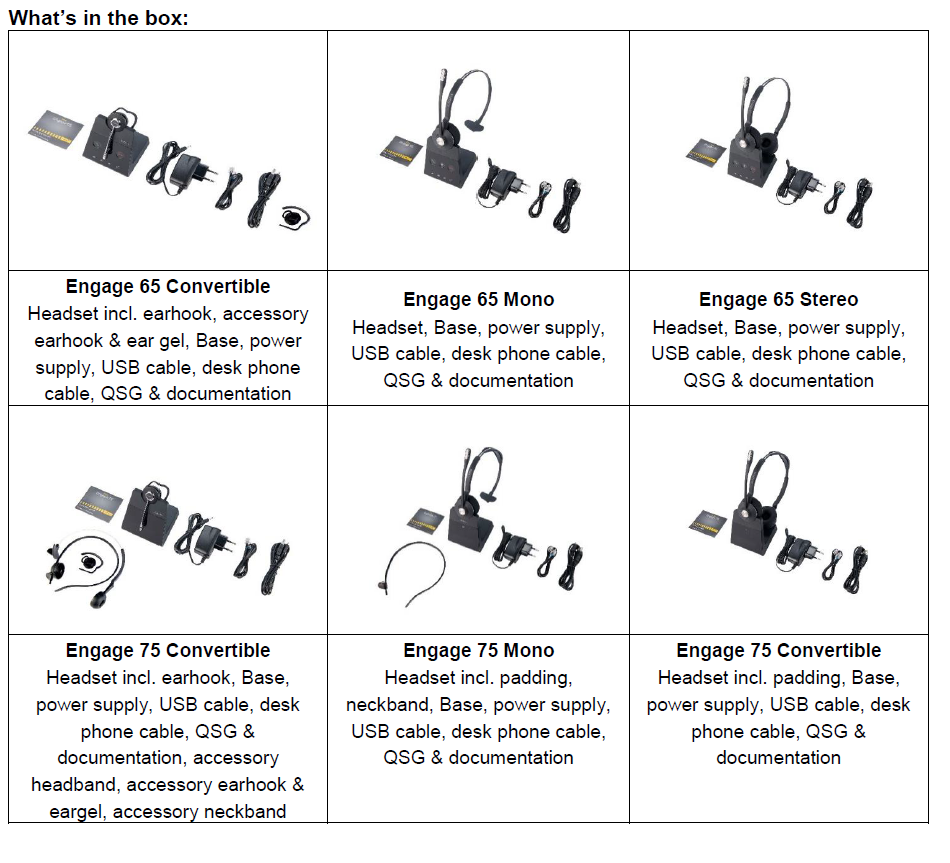 Jabra Engage 65 Convertible 9555-553-111