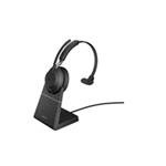 Jabra Evolve2 65/Mono/BT/Bezdrát/MS/Stand/Černá 26599-899-989