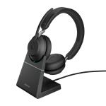 Jabra Evolve2 65/Stereo/USB/BT/Bezdrát/MS/Stand/Černá 26599-999-989