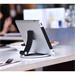 Just Mobile stojan Encore Designer iPad Desktop Stand - Silver Aluminium ST-858