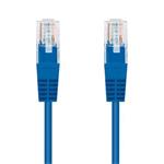 Kabel C-TECH patchcord Cat5e, UTP, modrý, 3m