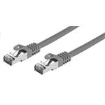 Kabel C-TECH patchcord Cat7, S/FTP, šedý, 10m CB-PP7-10