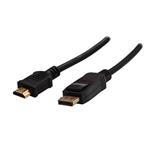 Kabel DisplayPort M- HDMI M, 5m, čierna, Logo, blister KM050DIFQL