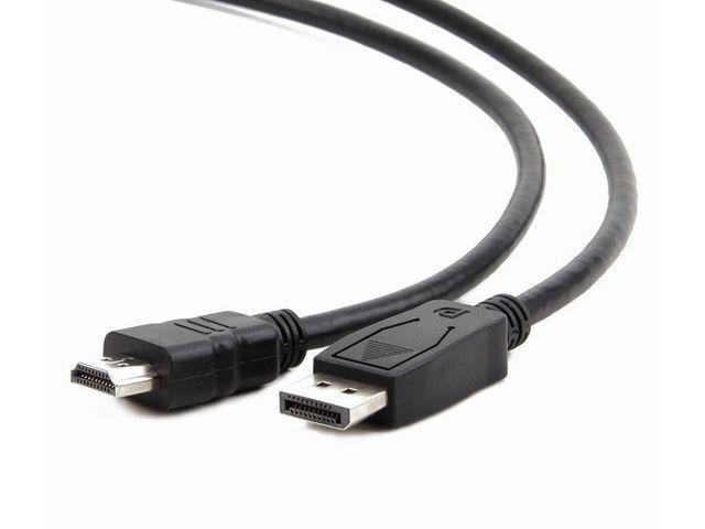 kábel DisplayPort na HDMI, 3m, CABLEXPERT CC-DP-HDMI-3M