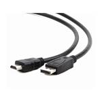 kábel DisplayPort na HDMI, 3m, CABLEXPERT CC-DP-HDMI-3M