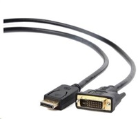 Kabel Gembird DisplayPort na DVI, M/M, 1m CC-DPM-DVIM-1M