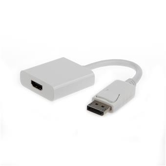 Kabel Gembird red.Displayport na HDMI, M/F, bílá A-DPM-HDMIF-002-W