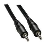 Kabel Jack (3,5mm) M- Jack (3,5mm) M, 2.5m, čierna KE025AJ101