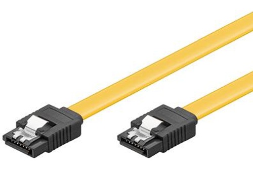 Kábel k HDD PremiumCord 0,3m SATA 3.0 datový kabel 1.5GBs / 3GBs / 6GBs, kov.západka