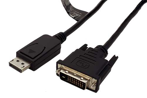 Kábel Roline propojovací DisplayPort DP(M) - DVI(M), 1 m 11.04.5613