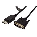 Kábel Roline propojovací DisplayPort DP(M) - DVI(M), 1 m 11.04.5613