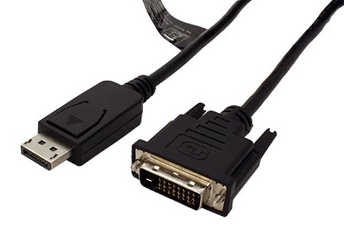 Kábel Roline propojovací DisplayPort DP(M) - DVI(M), 3m 11.04.5611