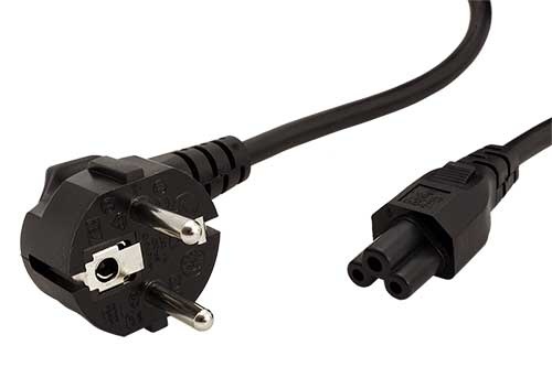 KABEL SIETOVY 220 V pre notebook 3 pin 1,8m Roline 19.08.1028