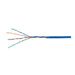 Kabel U/UTP Cat5e AWG24 PVC Eca modrý 305m HSEKU424P1