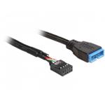 Kabel USB 3.0 Pinheader St > USB 2.0 Pinheader Bu 45cm 83776