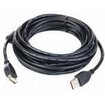 Kabel USB A-A 4,5m 2.0 prodl. HQ s ferrit. jádrem CCF-USB2-AMAF-15