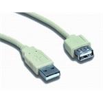 Kabel USB A-A 4,5m 2.0 prodlužovací