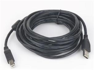 Kabel USB A-B 1,8m 2.0 HQ s ferritovým jádrem