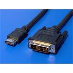 Kábel Value DVI-D(M) - HDMI M , 3m 11.99.5532