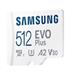 Karta Samsung micro SDXC 512 GB EVO Plus + SD adaptér MB-MC512SA/EU