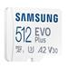 Karta Samsung micro SDXC 512 GB EVO Plus + SD adaptér MB-MC512SA/EU