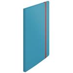 Katalogová kniha Leitz Cosy A4, PP, 20 kapes, klidná modrá 46700061