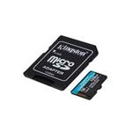 KINGSTON, 128GB micSDXC 170R A2 U3 V30 S Pack+ADP SDCG3/128GB