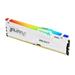 KINGSTON 16GB 6400MT/s DDR5 CL32 DIMM FURY Beast White RGB EXPO KF564C32BWEA-16