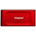 KINGSTON, 2TB XS1000 Red Ext USB 3.2 G2 Prtbl SSD SXS1000R/2000G