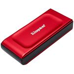 KINGSTON, 2TB XS1000 Red Ext USB 3.2 G2 Prtbl SSD SXS1000R/2000G