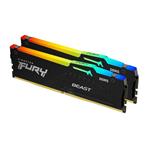 KINGSTON 32GB 4800MHz DDR5 CL38 DIMM (Kit of 2) FURY Beast RGB KF548C38BBAK2-32