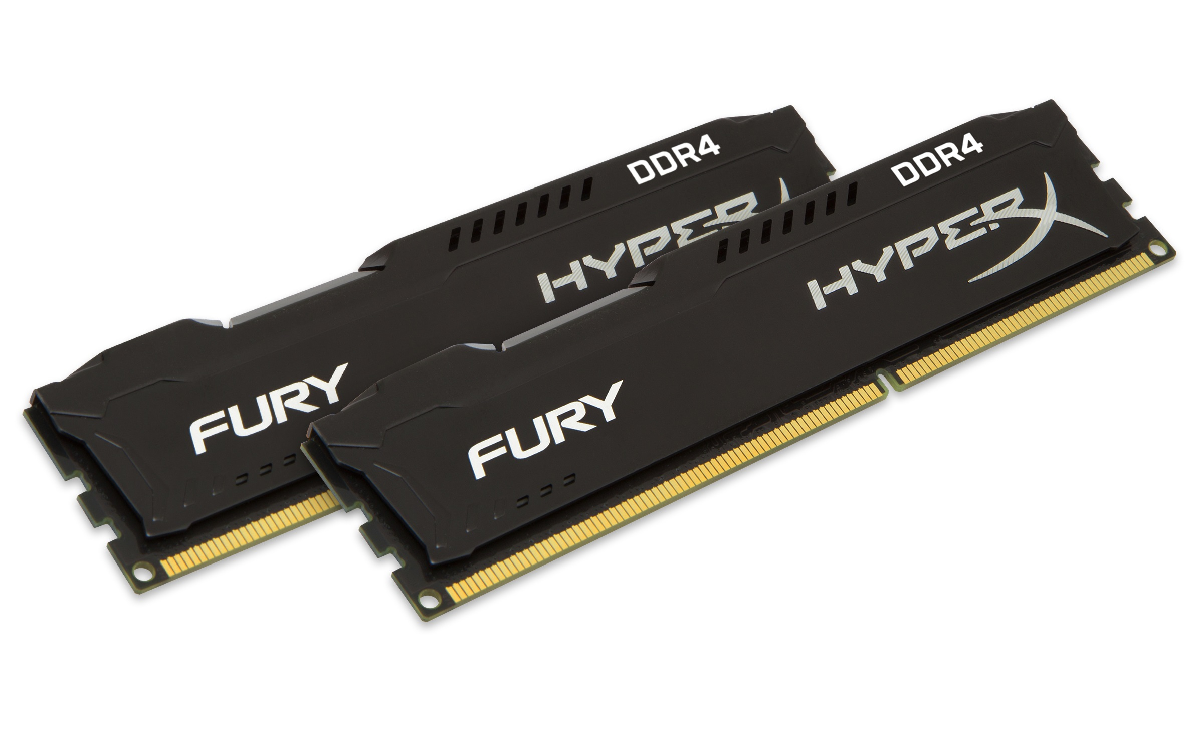 KINGSTON 8GB 2400MHz DDR4 CL15 DIMM (Kit of 2) HyperX FURY Black HX424C15FBK2/8