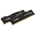 KINGSTON 8GB 2400MHz DDR4 CL15 DIMM (Kit of 2) HyperX FURY Black HX424C15FBK2/8