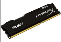 KINGSTON 8GB DDR4 2400MHz / DIMM / CL15 / HyperX FURY HX424C15FB2/8