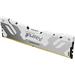 KINGSTON DIMM DDR5 16GB 7600MT/s CL38 FURY Renegade White XMP KF576C38RW-16