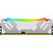 KINGSTON DIMM DDR5 16GB 8000MT/s CL38 FURY Renegade RGB White XMP KF580C38RWA-16