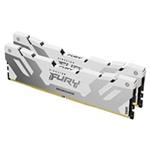 KINGSTON DIMM DDR5 32GB(Kit of 2) 8000MT/s CL38 FURY Renegade White XMP KF580C38RWK2-32