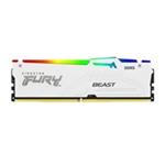 KINGSTON DIMM DDR5 FURY Beast White RGB EXPO 16GB 5200MT/s CL36 KF552C36BWEA-16