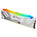 KINGSTON DIMM DDR5 FURY Renegade White RGB XMP 16GB 7200MT/s CL38 KF572C38RWA-16