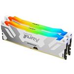 KINGSTON DIMM DDR5 (Kit of 2) FURY Renegade White RGB XMP 64GB 6000MT/s CL32 KF560C32RWAK2-64