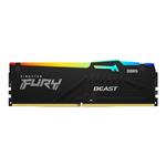 Kingston FURY Beast RGB - DDR5 - modul - 16 GB - DIMM 288-pin - 6000 MHz / PC5-48000 - CL36 - 1.35 KF560C36BBE2A-16