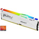 Kingston FURY Beast RGB - DDR5 - modul - 16 GB - DIMM 288-pin - 6000 MHz / PC5-48000 - CL36 - 1.35 KF560C36BWE2A-16