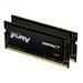 Kingston FURY Impact/SO-DIMM DDR4/64GB/3200MHz/CL20/2x32GB/Black KF432S20IBK2/64