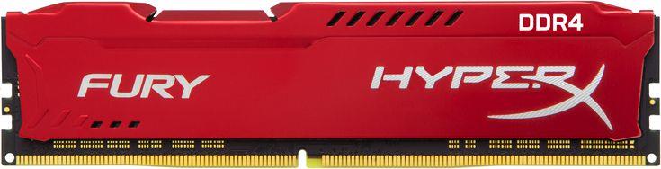 KINGSTON HyperX FURY DDR4 8GB / DIMM / 2400MHz / CL15 / červená HX424C15FR2/8