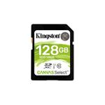 Kingston pamäťová karta Canvas Select, 128GB, SDHC, SDS/128GB, UHS-I U1 (Class 10)