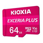 Kioxia Pamäťová karta Exceria Plus (M303), 64GB, microSDXC, LMPL1M064GG2, UHS-I U3 (Class 10)