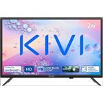 KIVI TV 24H760QB, 24" (61cm), HD LED TV, AndroidTV 11, Black, 1366x768, 60 Hz,2x8W, 33 kWh/1000h ,HDMI ports 2