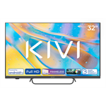 KIVI TV 32F760QB, 32" (81cm), HD LED TV, AndroidTV 11, Black, 1920x1080, 60 Hz,2x8W, 33 kWh/1000h ,HDMI ports 2