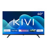 KIVI TV 40F730QB, 40" (100cm), HD LED TV, AndroidTV 11, Black, 1920x1080, 60 Hz,2x8W, 33 kWh/1000h ,HDMI ports 2